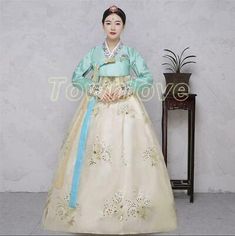 Top Seller for Hanbok Dress Korean Traditional National Costumes Women Kimono Size S-Xl Jin20, Dresses Hanbok Wedding Dress, Korean Traditional Dress Hanbok, Hanbok Wedding, Korean Wedding Dress, Hanbok Dress, Wedding Dress Gallery, Korean Traditional Dress, Modern Hanbok, Korean Hanbok