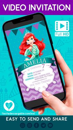 the little mermaid birthday party video game