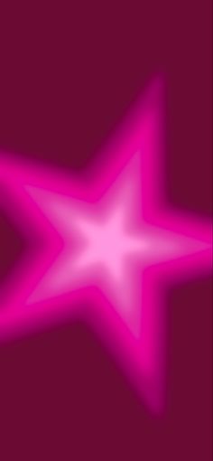 a bright pink star on a dark purple background