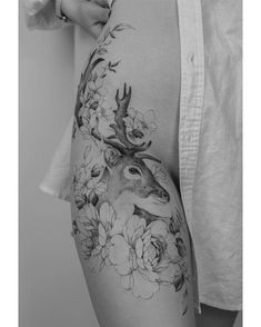 #tatto Tattoo Bein Frau, Side Hip Tattoos, Tattoo Homme