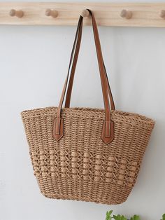 The802Gypsy Handbags Paper Clothing, Beach Vacation Style, Beach Outing, Dirndl Outfit, Paper Clothes, Bandeau Tops, Straw Beach Bag, Beachy Vibes, Casual Tote Bag