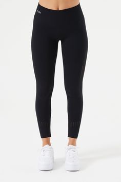 Step up your workout game with the Double Up Legging, the ultimate blend of style and performance. Proudly made in the USA, these seamless workout leggings feature a Body Engineered® Mesh Design that’s both chic and functional. The high-rise fit and seamless shaped waistband ensure that you’re held in comfortably and securely – no slipping, no fuss. Perfect for those deep squats, these gym leggings are squat-proof and come with a comfort gusset for maximum mobility. With moderate compression, th Compressive Seamless Leggings For Training, Functional Seamless Tights For Training, Sporty Compression Tights With Seamless Construction, Seamless Sportswear Tights For Training, Functional Compressive Seamless Tights, High Stretch Seamless Running Leggings, Functional Compression Tights With Seamless Construction, Micro-elastic Seamless Yoga Pants For Training, Functional Training Leggings With Seamless Construction