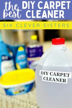 the best diy carpet cleaner six clever sisters