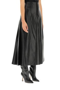 Ankle Skirt, All For Me, Victoria Beckham Outfits, Womens Active Wear Outfits, Polyester Skirt, Sewing Tutorials Clothes, Bridal Robes, Leather Outfit, Active Wear Outfits