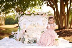 Outdoor Tea Party, Girls Tea Party Birthday, Toddler Tea Party, Two Year Old Birthday, Outdoor Tea Parties, Baby Birthday Party Decorations