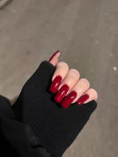 Dark Red, Nails, Red, Quick Saves