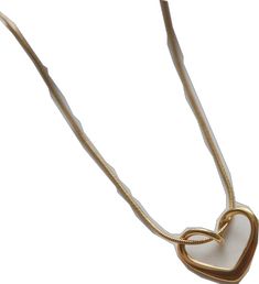 Everyday Open Heart Metal Necklace, Everyday Metal Open Heart Necklace, Trendy Gold Plated Heart Necklace With Clavicle Chain, Everyday Heart Shaped Stainless Steel Necklace, Stainless Steel Heart Necklace For Everyday, Trendy Gold Heart Necklace For Everyday, Trendy Gold Plated Heart Necklace, Trendy Gold Plated Heart Charm Necklace, Trendy Gold Plated Heart Necklace With Heart Charm