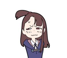 an anime character with long hair wearing a suit and holding a knife in her hand