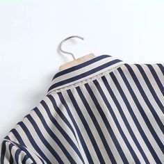 Asymmetric Striped Casual Shirt - Multi,M Casual Long Sleeve Blouse With Striped Collar, Casual Striped Office Blouse, Casual Striped Blouse For The Office, Striped Summer Tops With Casual Style, Casual Tops With Striped Spread Collar, Spring Office Shirt With Striped Collar, Summer Office Shirt With Striped Collar, Spring Top With Striped Spread Collar, Spring Blouse With Striped Spread Collar