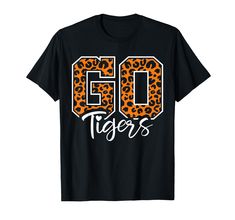 PRICES MAY VARY. Show your team spirit with this perfect present for any girl whose pride runs deep and loves playing for the Tigers sports team in school, college, or university! This cute and trendy design is the perfect way to cheer on your favorite team. Show your support for your favorite team with this unique present idea for any mom, grandma, aunt, or sister who is their biggest fan. This heart design graphic is the perfect way to show your spirit and let everyone know who you're cheering Tiger Shirt Ideas, Spirit Shirts, School Sports, Team Spirit, Football Shirts, Branded T Shirts, Top Styles, Boho Fashion, Fashion Branding