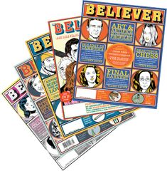 several posters with different people on them and the words believer written in large letters