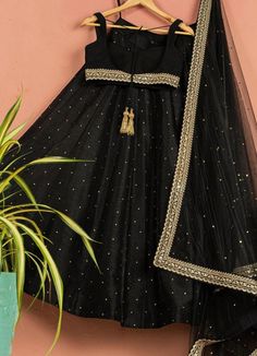 🤑 Buy 2 or More Products and Get 10% OFF. ✅ Free Shipping Worldwide (No Minimum Order Value) 🌟Favorite this item on Etsy for Updates and Special Offers from SKYSTUDIOIN. For More Latest Trending Women's outfits Just Click on the below link, https://www.etsy.com/in-en/shop/SkyStudioIN 👉Lehenga - (Semi-stitched) Fabric :- Premium Silk. Embellishment :- Beautiful Stone Work. Color :- As shown. Length :- 42". Size :- Up to 42". Inner :- Cotton. Flair :- 3.80 Mtr. Closure :- Zipper. Stitched with Black And Gold Lehenga, Canvas Stitch, Lehenga For Women, Black Lehenga Choli, Lehenga Bridesmaid, Lehenga Indian, Gold Lehenga, Bridesmaid Lehenga, Raw Silk Lehenga