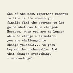 an old poem written in black and white with the words one of the most important moments in life is the moment you finally find