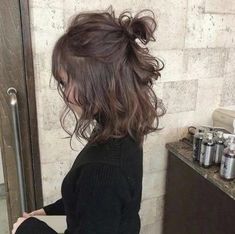 Short Wavy Hair, Short Wavy, Penteado Cabelo Curto, Grunge Hair, Dream Hair, Hair Dos, Pretty Hairstyles, Wavy Hair