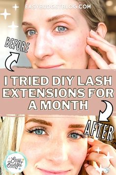 Eyelash Extensions Diy At Home, Doing Your Own Lash Extensions, How To Put On Eyelash Extensions, Best Diy Lash Extensions, At Home Eyelash Extensions, Lash Extensions Diy, At Home Lash Extensions