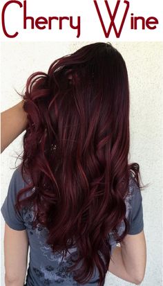 Dark Burgundy Hair Color, Pelo Color Vino, Dark Burgundy Hair, Burgundy Hair Color, Wine Hair Color, Dark Red Hair Color, Rambut Brunette, Wine Hair, Hair Color Burgundy