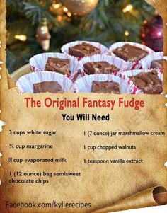 the original fantasy fudge you will need to make it into your own christmas treat