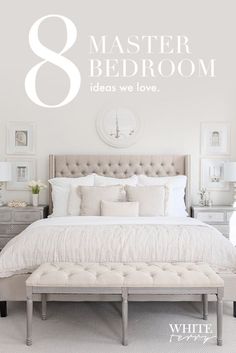 Bedroom Inspirations Master, Cool Bedroom, Bed Interior, Bunk Bed Designs, Modern Bedroom Interior, Bed Design Modern, Elegant Bedroom, Tufted Headboard