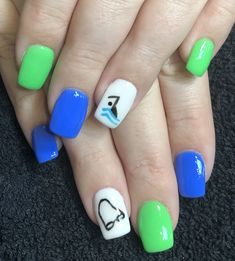 With Acrylic Nails, Spirit Nails, Nail Art Disney, Nail Pictures, Best Nail Polish, Disney Nails, Cute Nail Art, Girls Nails, Dipped Nails