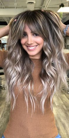 Blonde Hair Colour Ideas, Winter Hair Colors For Brunettes, Hair With Highlights And Lowlights, Dirty Blonde Hair Color Ideas, Hair Colors For Brunettes, Colors For Brunettes, Blonde Hair With Roots, Winter Hair Colors