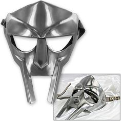 PRICES MAY VARY. ✔️🌟:- MEDIEVAL GLADIATOR DOOM FACE MASK BY AnNafi :- Gladiator Steel Mask made from the finest materials with an attention to providing intricate details in each piece. OVERALL LENGTH: 9.75 inches. ✔️🌟:- HIGH QUALITY FACE MASK :- Made of good quality of 18 gauge steel. Each piece has been painstaking crafted using traditional hand forged methods. The back of the mask offers soft lining of suede to make a comfortable and pleasant fit on your face. Strap it on to your head with Roman Gladiator Helmet, Viking Mask, Gladiator Mask, Doom Mask, Mf Doom Mask, Armor Hand, Gladiator Helmet, Roman Armor, Hip Hop World