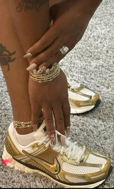 Hi Friends Some Surprise able Thing is waiting for you click on the given below link Gold Nike Vomero 5 Outfit, Nike Vomero Outfit, Nike Vomero 5 Outfit Women, Nike Vomero 5 Outfit, Vomero 5 Outfit, Gold Nike Shoes, Gold Trainers, Gold Nike, Nike Vomero