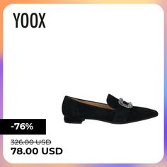 suede effect, sequins, beads, solid color, narrow toeline, flat, leather lining, leather sole, contains non-textile parts of animal origin , Color: Black , Size: 6 Loafers Online, Loafers For Women, Black Women, Loafers, Solid Color, Size 6, Beads, Leather, Color