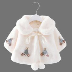 Winter Faux Fur Coat, Baby Girl Clothes Winter, Girls Winter Jackets, Winter Outfits For Girls, Baby Jacke, Baby Coat, Clothes Cute, Baby Jacket