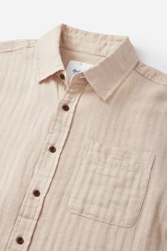 Crafted from a blend of soft cotton linen herringbone, the best-selling Alan Solid Shirt is now available in a long sleeve. Offering a comfortable, breathable feel and airy design, this shirt is perfect for a relaxed yet polished look. 52% cotton 48% linen herringbone Left chest pocket Garment washed Clean-finished interior seams *To ensure long-lasting quality, use gentle machine wash on cold and line dry | Alan Solid Ls Shirt Men's Size X-Large Cotton in Polar Navy by Katin Scarf Men, Mens Skin Care, Sweater Pants, Polished Look, Chest Pocket, Cotton Linen, Light Gray, Herringbone, Clothes For Sale