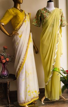 Sari Poses, Manish Malhotra Designs, Ikat Blouse Designs, Trending Blouse, Kajol Saree, Ethenic Wear, Label Kanupriya, Saree Blouse Styles