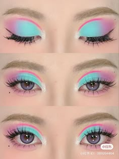 Pink And Blue Makeup, Makeup Aesthetic Ideas, Dreams Manifest, Stream Setup, Big Makeup, 2023 Makeup, No Makeup Makeup Look, Organization Makeup, Vibrant Makeup