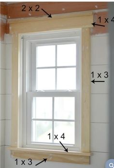 a window with measurements for the height of it and how to measure it in order