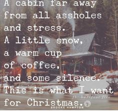 Winter Things, Christmas Wish List, Christmas Wish, Cabin In The Woods, Dream Quotes, What I Want, Wish List