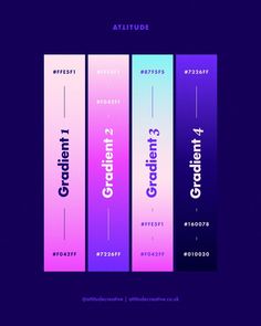 four books with different font and colors on them