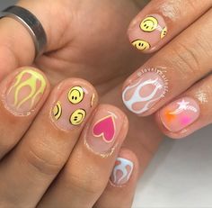 Short Nail Inspo Masc, Cool Male Nail Designs, Masc Lesbian Nails Ideas, Painted Nails On Guys, Short Nail Designs Masc, Guy Painted Nails, Boy Nail Art