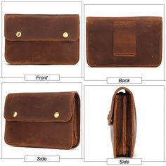 Brand Name : Cyflymder Material : Genuine Leather Genuine Leather Type : Cow Leather Material Composition : First Layer Cow Leather Item Length : 6.7cm Item Type : Waist Packs ? Product parameters ? ? . Brand name: NEWEEKEND . . Weight: 160g . . Material:First Layer Cow Leather . . Color: Brown . . Model Number: 8164 . . Applicable people: Men . . Size:L17 cm *W11 cm *H3 cm Inch:L 6.7 in * W 4.3 in * H 1.2 in . . Name:Waist Packs . . Capacity: 6 inch mobile phone, Power Bank, key, wallet . . Str Waist Pack Men, Small Phone, Phone Power Bank, Travel Belt, Leather Fanny Pack, Key Wallet, Belt Pouch, Phone Pouch, Mobile Phone Bag