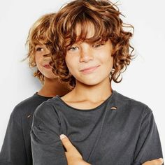 25 Cool Long Haircuts For Boys (2021 Cuts & Styles) Boys Long Hairstyles Kids, Long Wavy Haircuts, Long Curly Haircuts, Cool Boys Haircuts, Medium Length Wavy Hair, Boy Haircuts Long, Wavy Haircuts