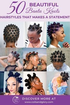 Banto Nots Hairstyle Black Women, Bantu Knots With Braids Hairstyles, Bantu Knot Out Natural Hair Short, Natural Hair 2023, Bantu Knots On Locs, Bantu Knots Tutorial, Bantu Knots Hairstyles, Knots Hairstyle, Bantu Knot Styles