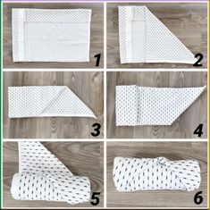 how to make a diy polka dot napkin for your baby's diaper