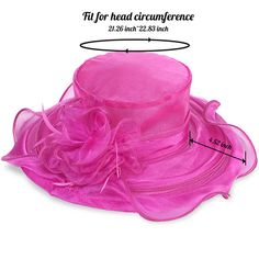 Carefree packable organza Kentucky derby hat: Easy going packable organza kentucky derby hat. New style in this spring and fall, a great travel hat for Royal Ascot! Brim measures approximately 4 inches. Size: One size fits most. Organza hat for the Kentucky derby with adjustable inside sizing band is lightweight and packable. Up to 23 inches with inner French style adjustable band to make it smaller. Please note that every Kentucky Derby Hat and Fascinator is handmade and unique, no two are exac Tea Wedding, Hat Tea Party, Tea Hats, Tea Party Wedding, Church Dress, Travel Hat, Derby Party, Kentucky Derby Hat, Derby Hat