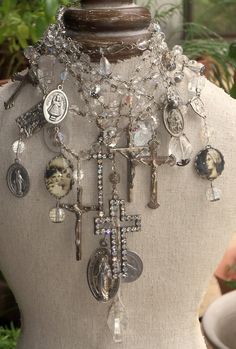 . Groceries Budget, Style Steampunk, Repurposed Jewelry, Necklace Display, Dave Ramsey, Estilo Punk, Resume Tips, Upcycled Jewelry