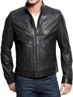 Untitled Document Item Description The Jacket is made of 100% Authentic Real Leather. Available in all sizes and colors. The Jacket comes with high quality hardware, Pockets and Color as per picture shown. Jacket has satin lining inside for better comfort and style. Super soft and ultra smooth, this genuine King Leathers jacket will elevate your look to the next level. All our jackets are timeless basics with a comfortable fit. Leather is our passion we source the best leather skins that are sof Black Leather Jacket With Zipper Pocket, Winter Leather Jacket With Zipper Pocket, Black Biker Jacket With Zipper Pockets, Urban Leather Jacket With Ykk Zipper, Black Winter Biker Jacket With Zipper Pocket, Winter Biker Jacket With Zipper Pockets, Winter Long-sleeved Biker Jacket With Zipper Pocket, Winter Long Sleeve Biker Jacket With Zipper Pocket, Solid Biker Outerwear With Zipper Closure