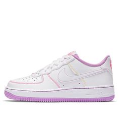 (GS) Nike Air Force 1 '07 Low 'Contrast Stitch - Fuchsia Glow' CW1575-110 (AF1/SNKR/Skate/Low Top) Nike Air Force 1 07, Nike Air Force 1, Contrast Stitch, Air Force 1, Nike Air Force, Low Top, Air Force, Nike Air, Force