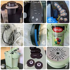 many different types of appliances are shown in this collage