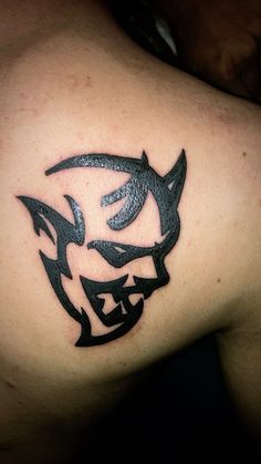 Dodge Challenger Tattoo, Dodge Tattoo, Hellcat Tattoo, Srt Logo, Dodge Srt Demon, Hellcat Logo, Demon Logo, Hellcat Srt, Challenger Dodge