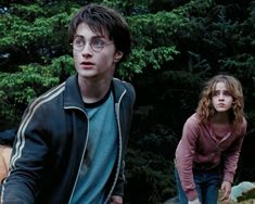 harry potter and hermione in the woods