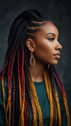 Learn the best techniques for maintaining long knotless box braids with color. Our website offers essential tips and tricks for keeping your braids looking beautiful and vibrant.  #KnotlessBoxBraids #ColorfulBraids #HairCareTips #LongBraidsMaintenance #ProtectiveHairstyles Hair Care Tips