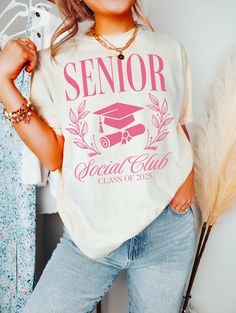 Senior 2025 Shirt, Class of 2025 Shirt, Senior Class of 2025 Graduation Gift, Senior Shirts 2025, Senior 2025 Tshirt, Graduation Shirts 2025