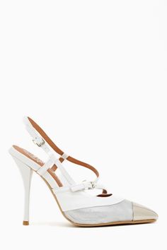 Seki Pump - White Leather Walk A Mile, Shoe Shine, Women Shoes Online, White Party, Women's Footwear, Women's Summer Fashion, Jeffrey Campbell, Online Accessories