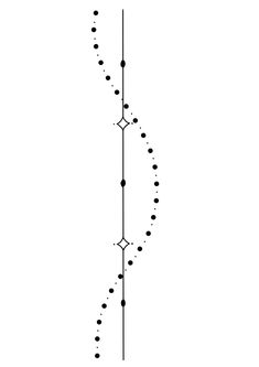 an image of a line with dots on it